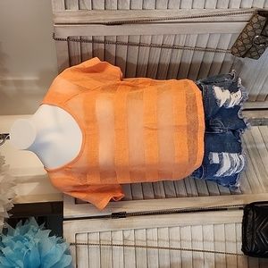 Forever 21 brand cropped summer sweater